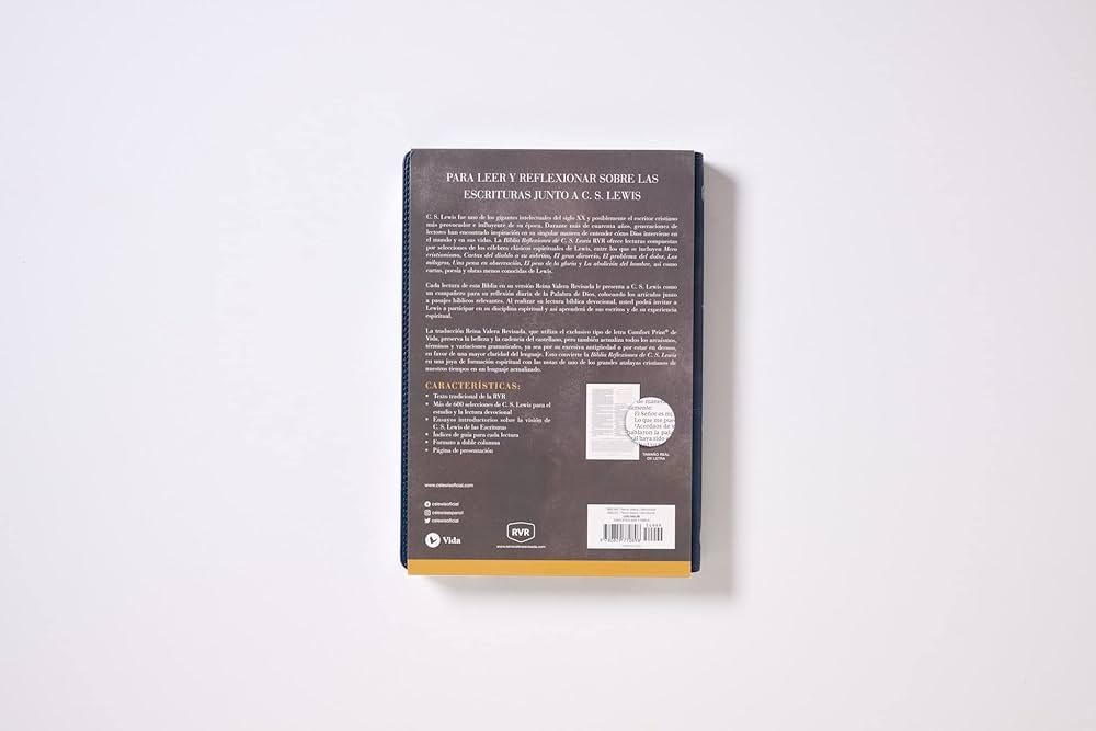 BIBLIA DE REFLEXIONES C.S. LEWIS RVR REVISADA - Image 3