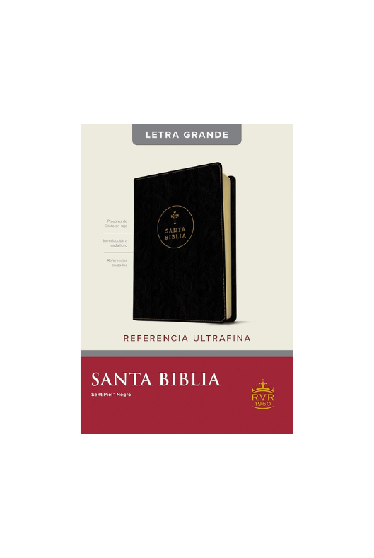 BIBLIA RV1960 ULTRAFINA LETRA GRANDE NEGRA
