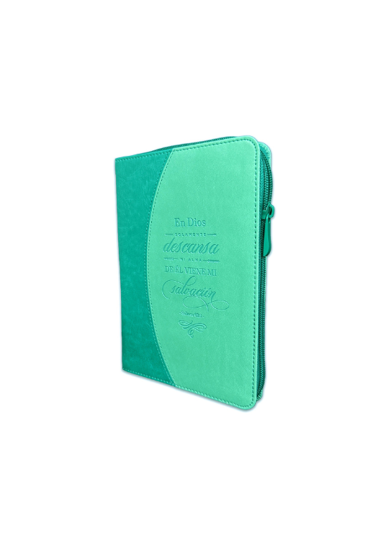 LIBRETA CON CIERRE EN DIOS SOLAMENTE