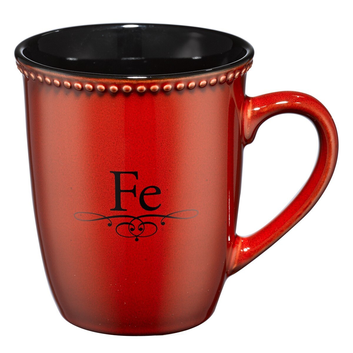 TAZA DE CERAMICA FE COLOR ROJO - Image 4
