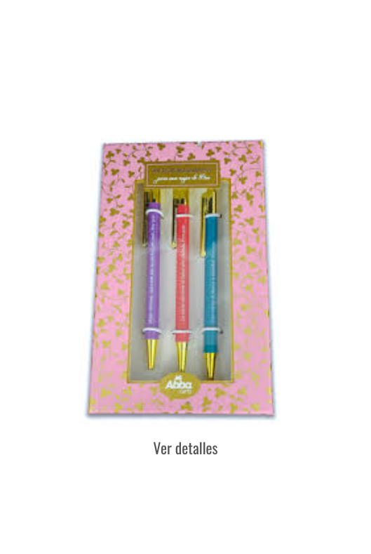 PACK DE BOLIGRAFOS PARA UNA MUJER DE DIOS