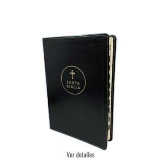 BIBLIA RV1960 LETRA GRANDE NEGRA CON INDICE