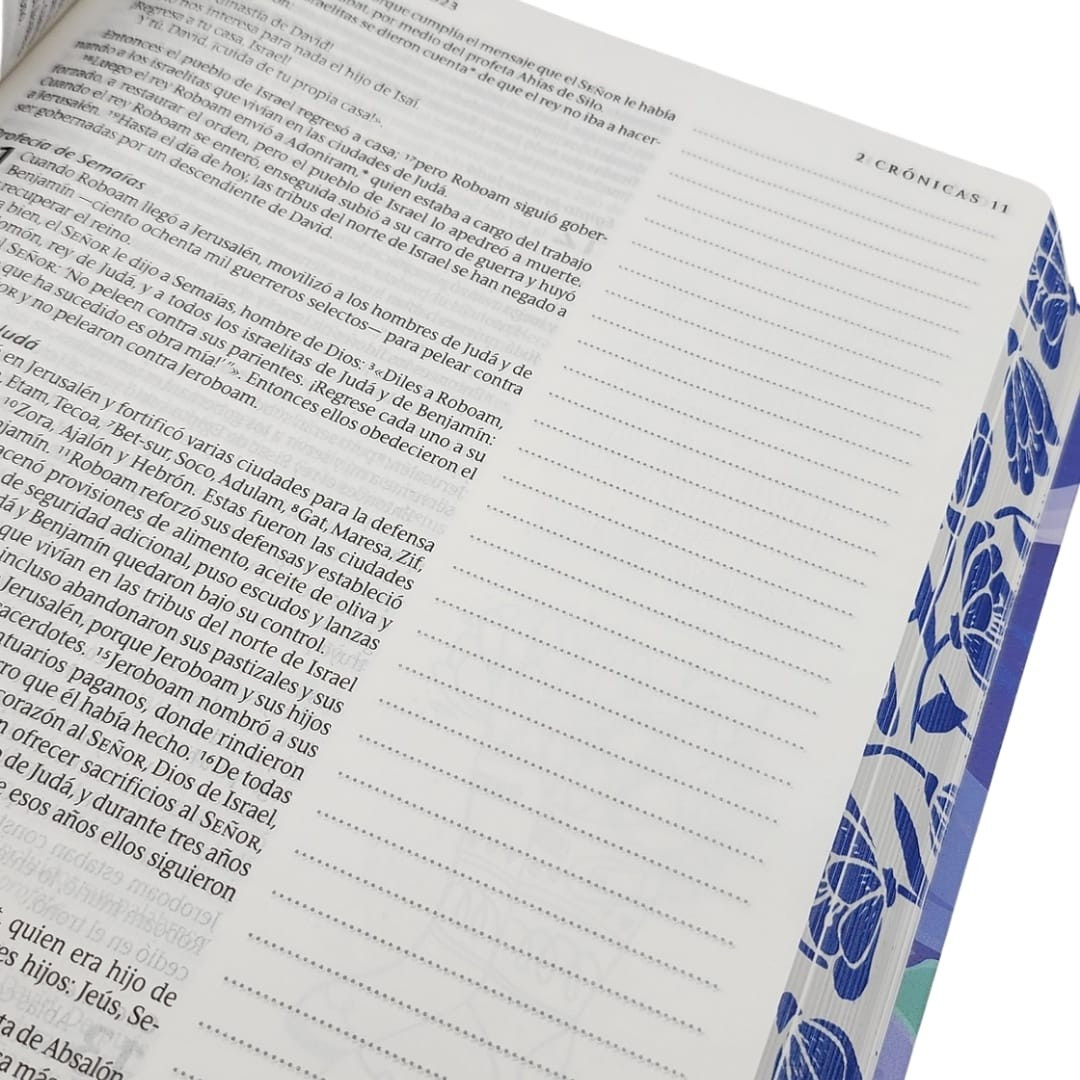 BIBLIA NTV INSPIRA RAMO AZUL LETRA GRANDE - Image 7