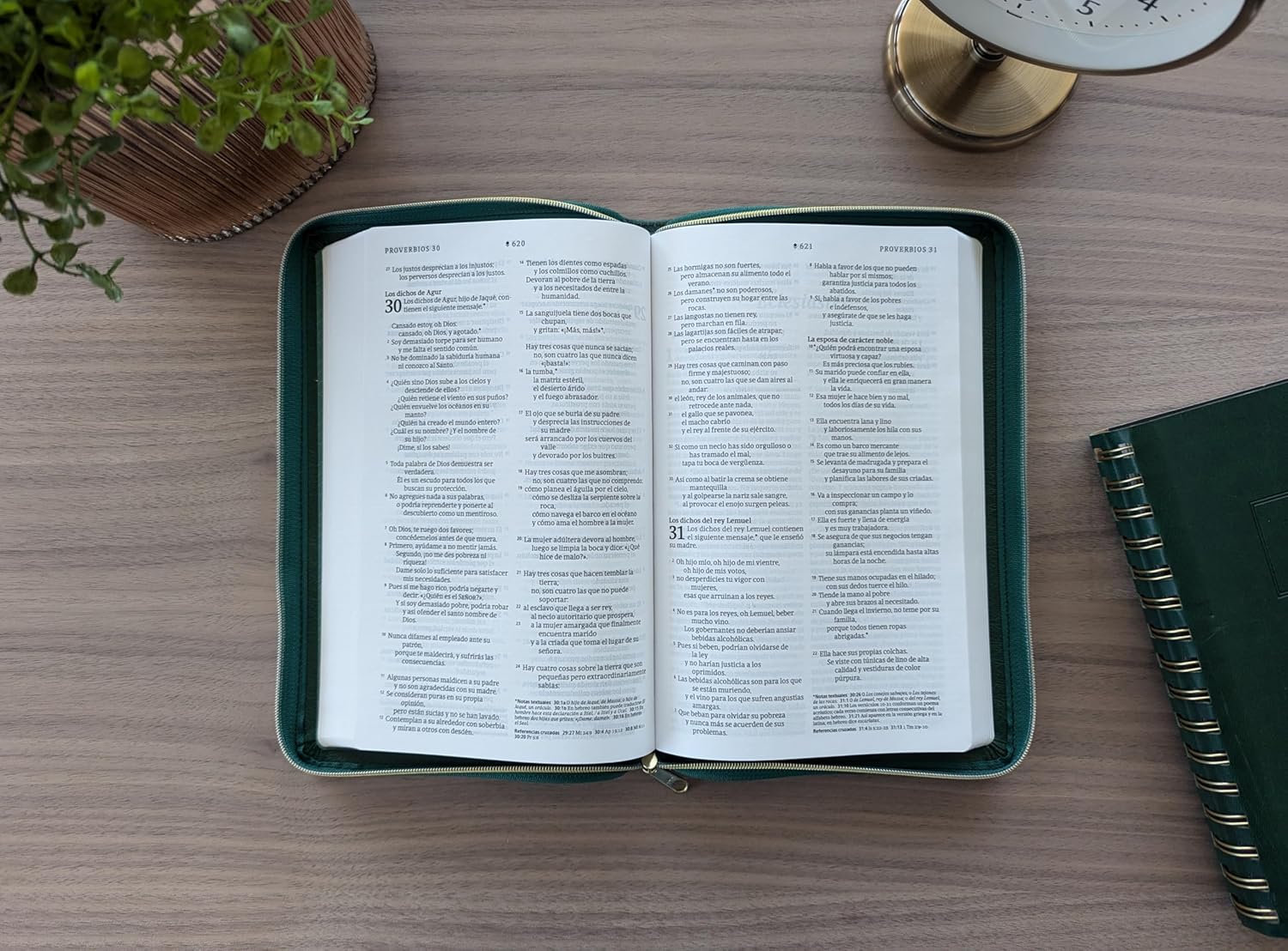 BIBLIA NTV ULTRAFINA VERDE CON CIERRE - Image 2
