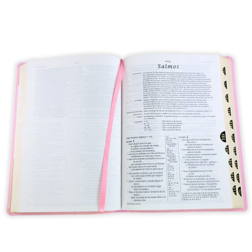 BIBLIA NTV LETRA GRANDE ROSA CON CIERRE - Image 4
