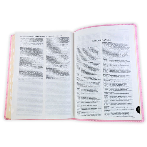 BIBLIA NTV LETRA GRANDE ROSA CON CIERRE - Image 3