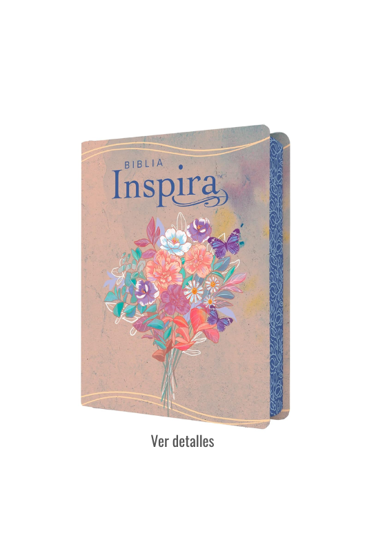 BIBLIA NTV INSPIRA ACUARELA ROSA