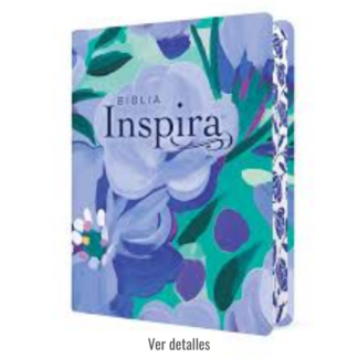 BIBLIA NTV INSPIRA RAMO AZUL LETRA GRANDE