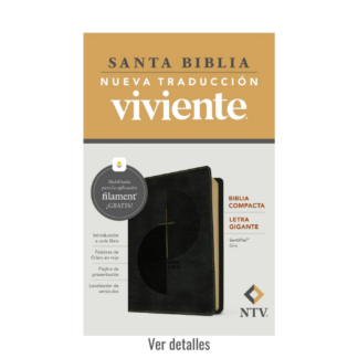 BIBLIA NTV NEGRA COMPACTA LETRA GIGANTE