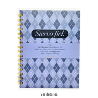 LIBRETA DE RESORTES SIERVO FIEL