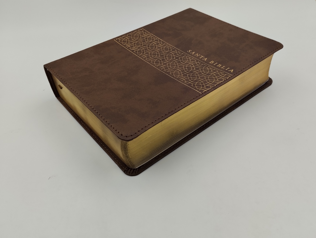 BIBLIA NTV LETRA GIGANTE COLOR CAFE - Image 4
