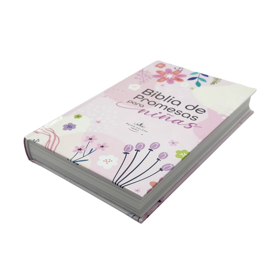 BIBLIA RV1960 PROMESAS PARA NIÑAS TAPA DURA - Image 2