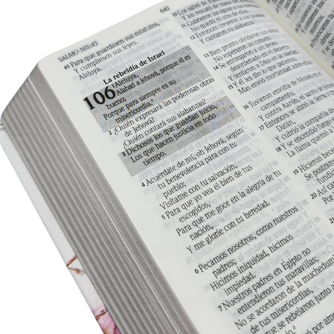 BIBLIA RV1960 DE PROMESAS FLORAL BOLSILLO - Image 6