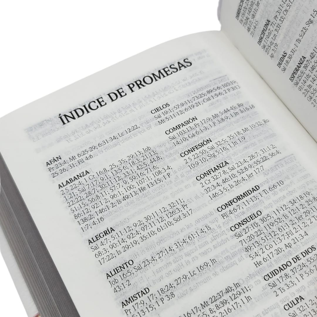 BIBLIA RV1960 DE PROMESAS FLORAL BOLSILLO - Image 3