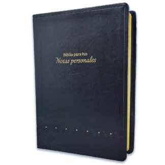 BIBLIA NVI DE APUNTES PERSONALES COLOR NEGRO