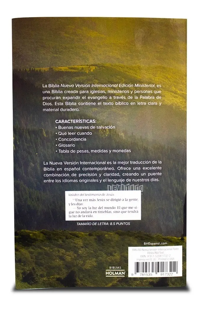 BIBLIA NVI PASTA SUAVE LETRA 8.5 PTS - Image 6