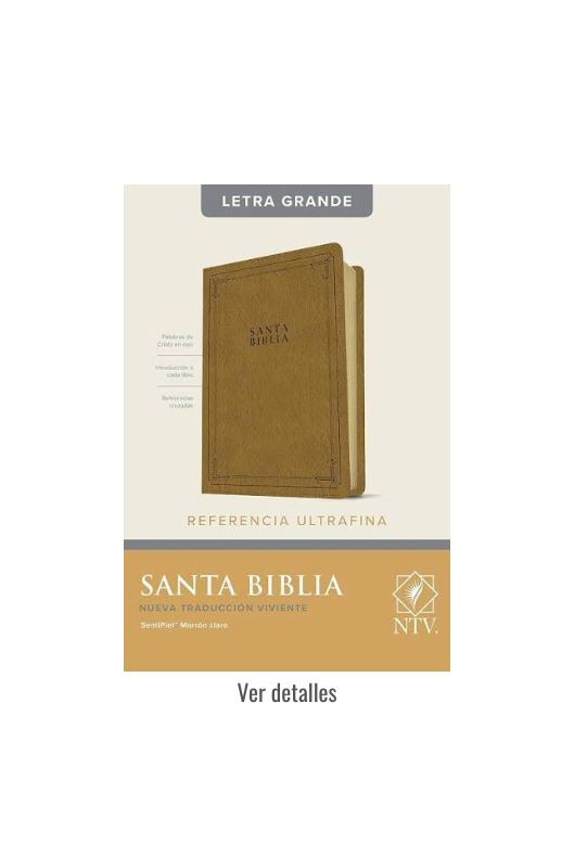 BIBLIA NTV CAFE LETRA GRANDE