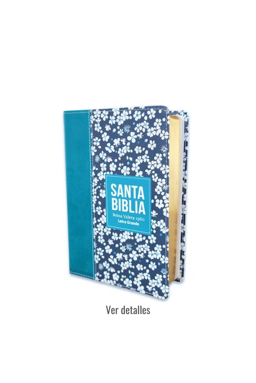 BIBLIA RV1960 BOLSILLO FLORAL LG