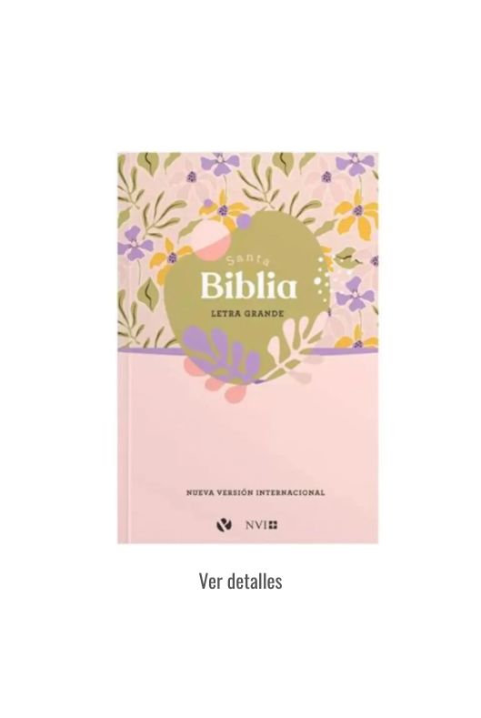 BIBLIA NVI LETRA GRANDE PASTA SUAVE