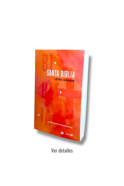 BIBLIA NVI LETRA GRANDE PASTA SUAVE