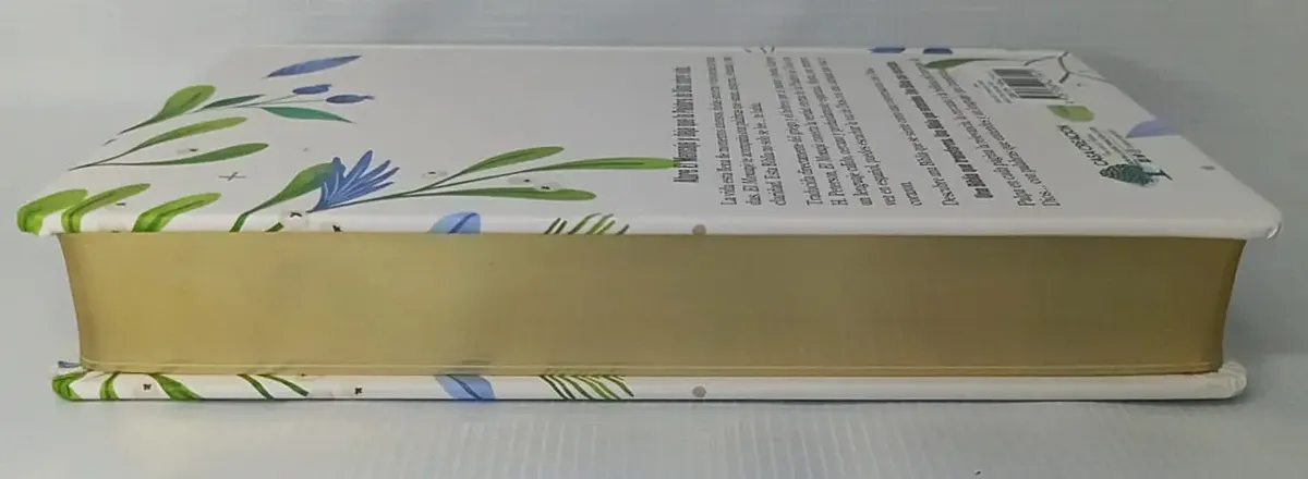 BIBLIA EL MENSAJE PASTA DURA FLORAL - Image 9