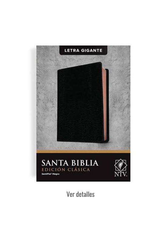 BIBLIA NTV CLASICA LETRA GIGANTE