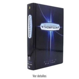 BIBLIA DE REFERENCIAS RV1960 THOMPSON MILENIO