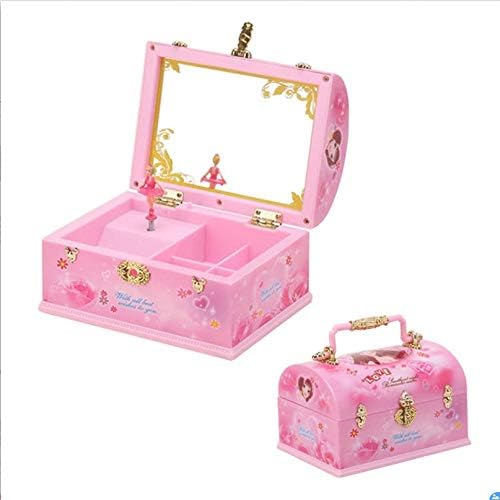 CAJA MUSICAL DE NIÑA ROSA COQUETA - Image 2