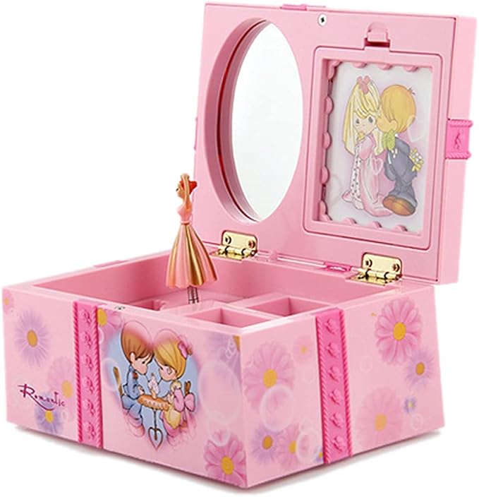 CAJA MUSICAL DE NIÑA CUADRADA - Image 4
