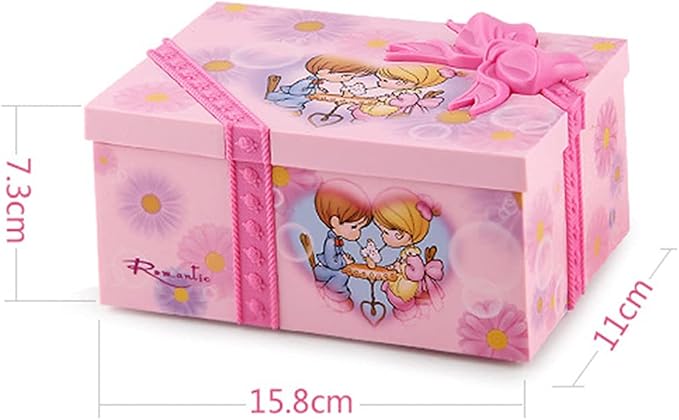 CAJA MUSICAL DE NIÑA CUADRADA - Image 5
