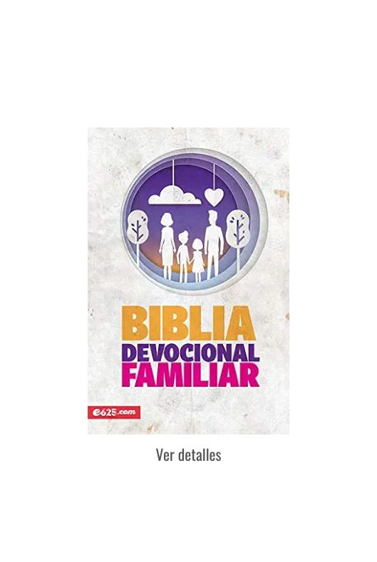 BIBLIA E625 DEVOCIONAL FAMILIAR LUJO
