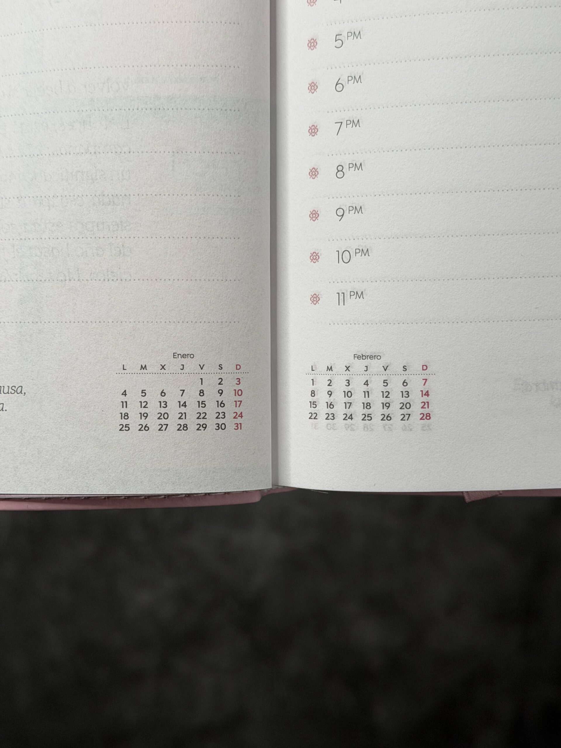AGENDA TESORO DE SABIDURIA ROSA 2027 - Image 6