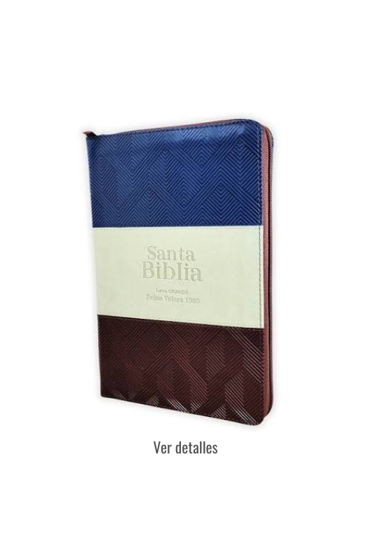 BIBLIA RV1960 LETRA GRANDE CON ZIPER