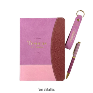 AGENDA TESORO DE SABIDURIA ROSA 2027