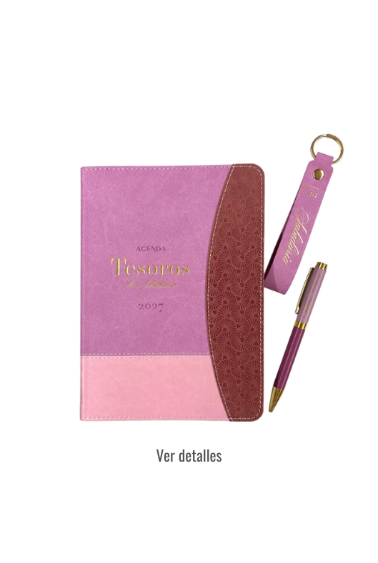 AGENDA TESORO DE SABIDURIA ROSA 2027