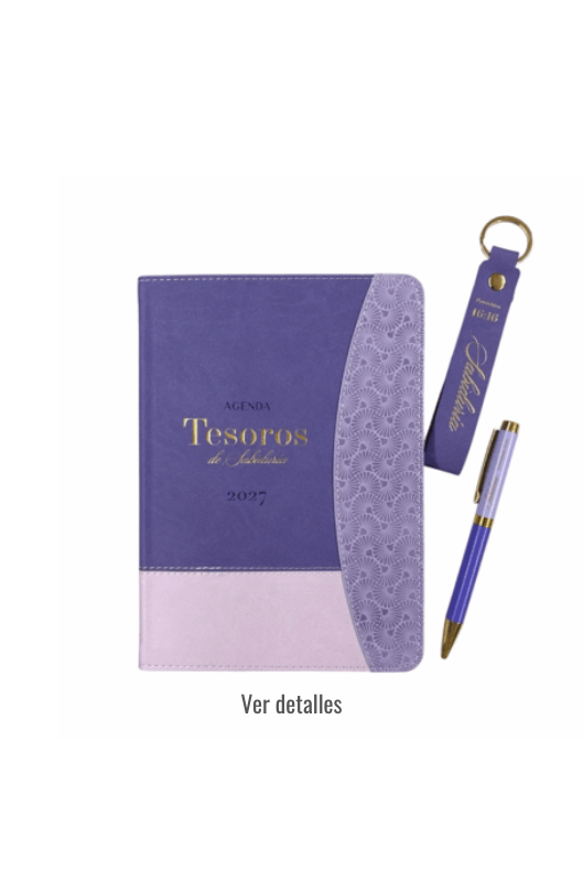 AGENDA TESORO DE SABIDURIA MORADA 2027